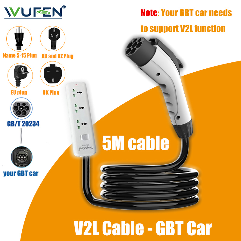 Outdoor Power Nz - WUFEN V2L Kablosu Elektrikli Araç Yan