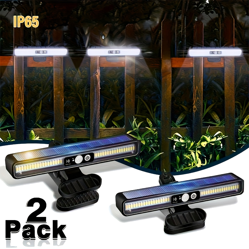 Outdoor Power For Lights - Klipsli Güneş Enerjili Hareket Sensörlü Dış