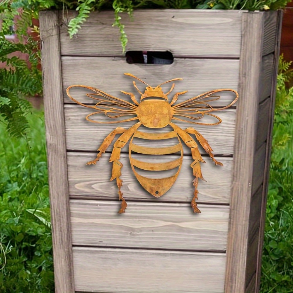 Outdoor Powerwall - Marka Vintage Metal Bumblebee Duvar Sanatı