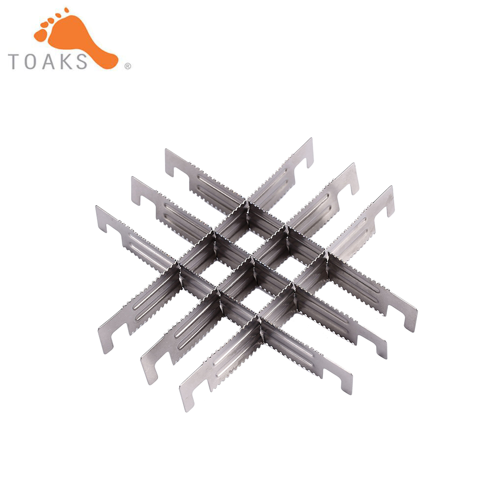 Outdoor Power Bar - 2/4/6 adet TOAKS Açık Titanyum Odun