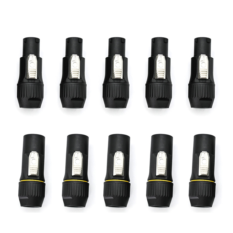 Outdoor Power Bar - 10 adet Su Geçirmez Powercon Gerçek