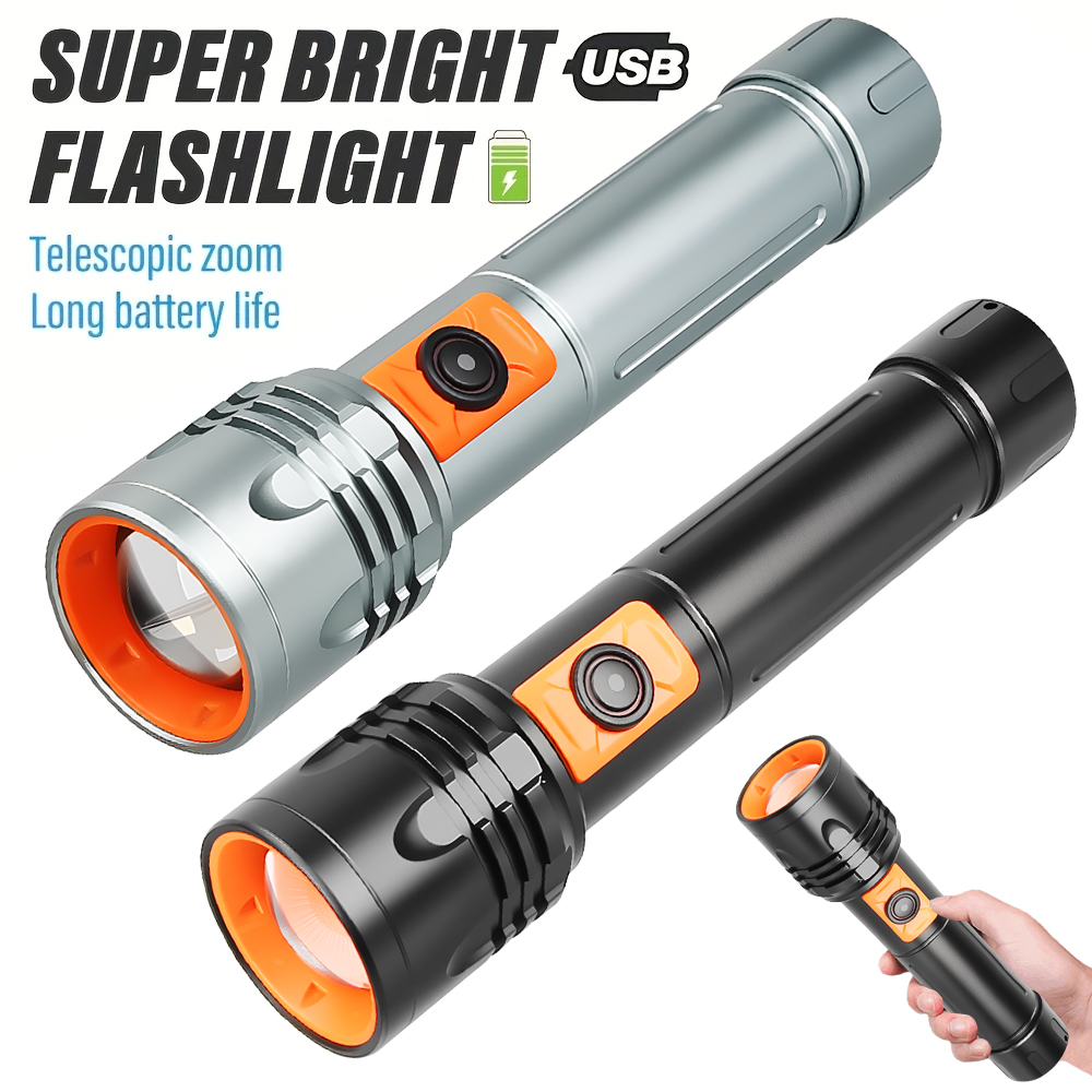 Outdoor Power For Lights - Yüksek Güçlü LED El Feneri USB