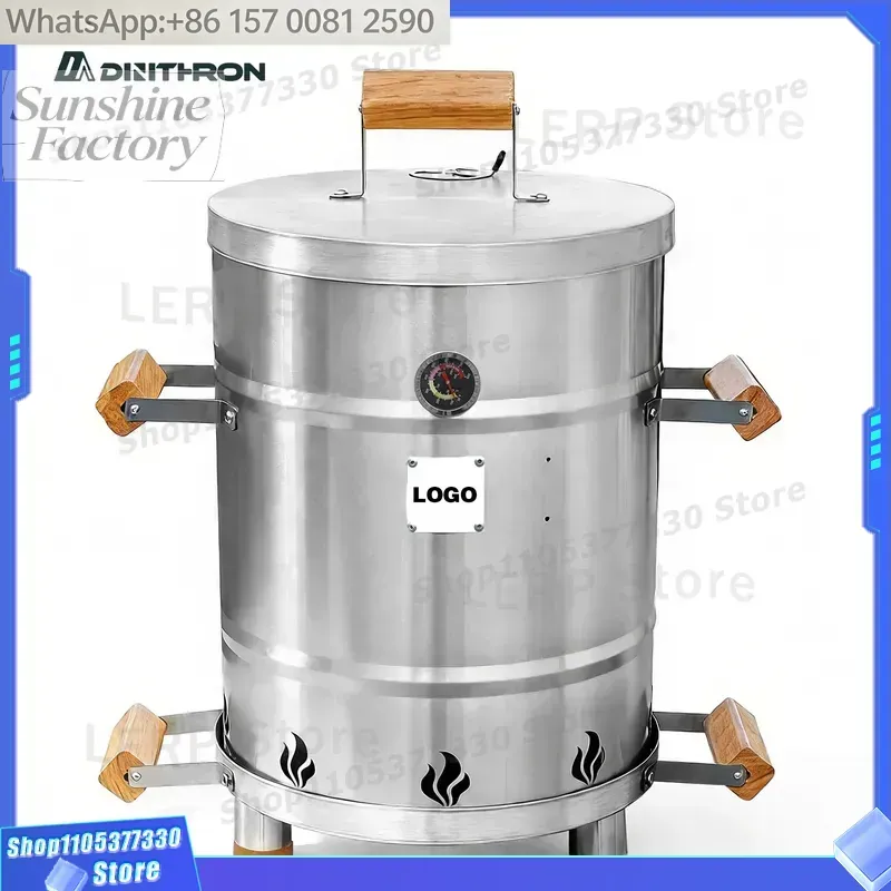 Outdoor Power Vent - Verimli Paslanmaz Çelik Dumansız Soba -