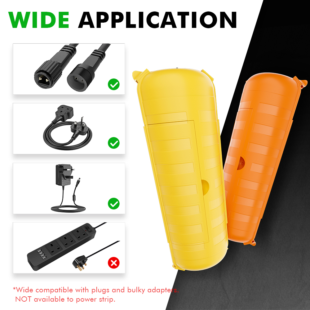 Outdoor Power Adapter Ring - Dış Mekan Uzatma Kablosu Kapağı 29x11x7.5cm