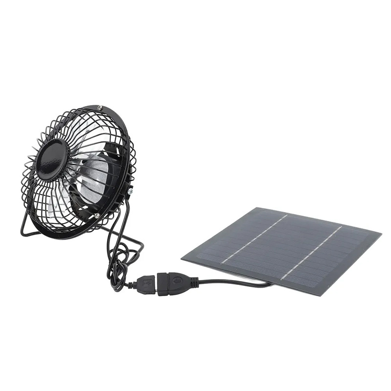 Outdoor Power Vent - 4 inç DC Fan Güneş Enerjisi