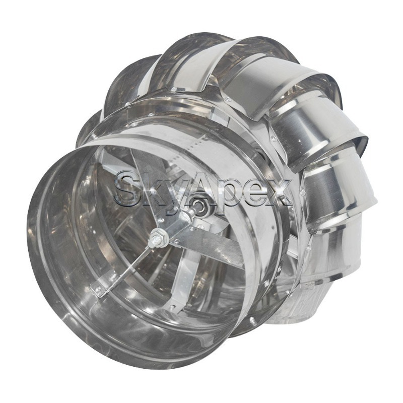 Outdoor Power Vent - 304 Paslanmaz Çelik Güçsüz Çatı Havalandırma