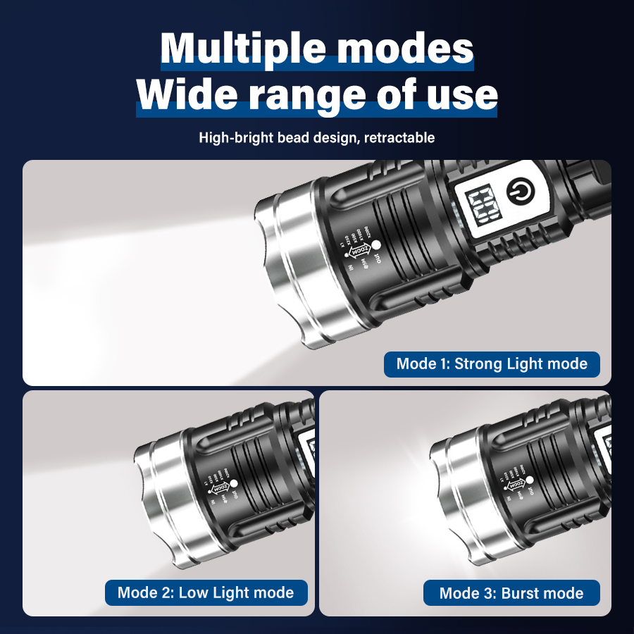 Yüksek Güçlü 200000LM LED El F - Outdoor Power For Lights incelemesi ve fiyatı