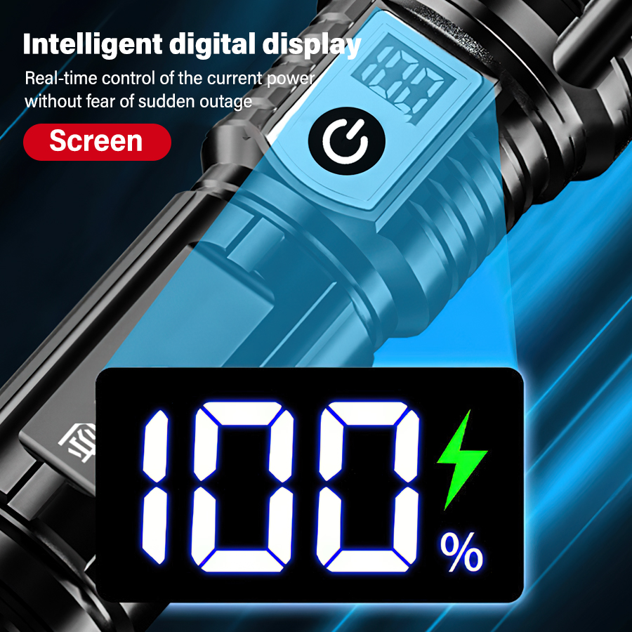 Yüksek Güçlü 200000LM LED El F - Outdoor Power For Lights incelemesi ve fiyatı