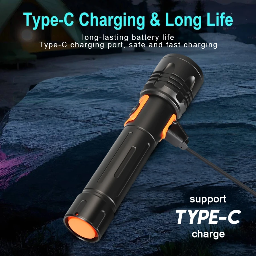 Yüksek Güçlü LED El Feneri USB - Outdoor Power For Lights incelemesi ve fiyatı