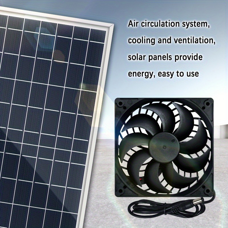 10W Güneş Enerjili Egzoz Fanı  - Outdoor Power Vent incelemesi ve fiyatı