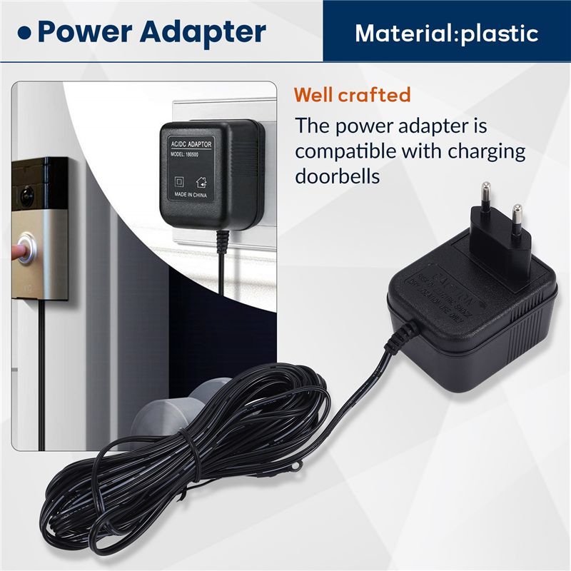 N84R 18V 500MA Halka Kapı Zili - Outdoor Power Adapter Ring incelemesi ve fiyatı