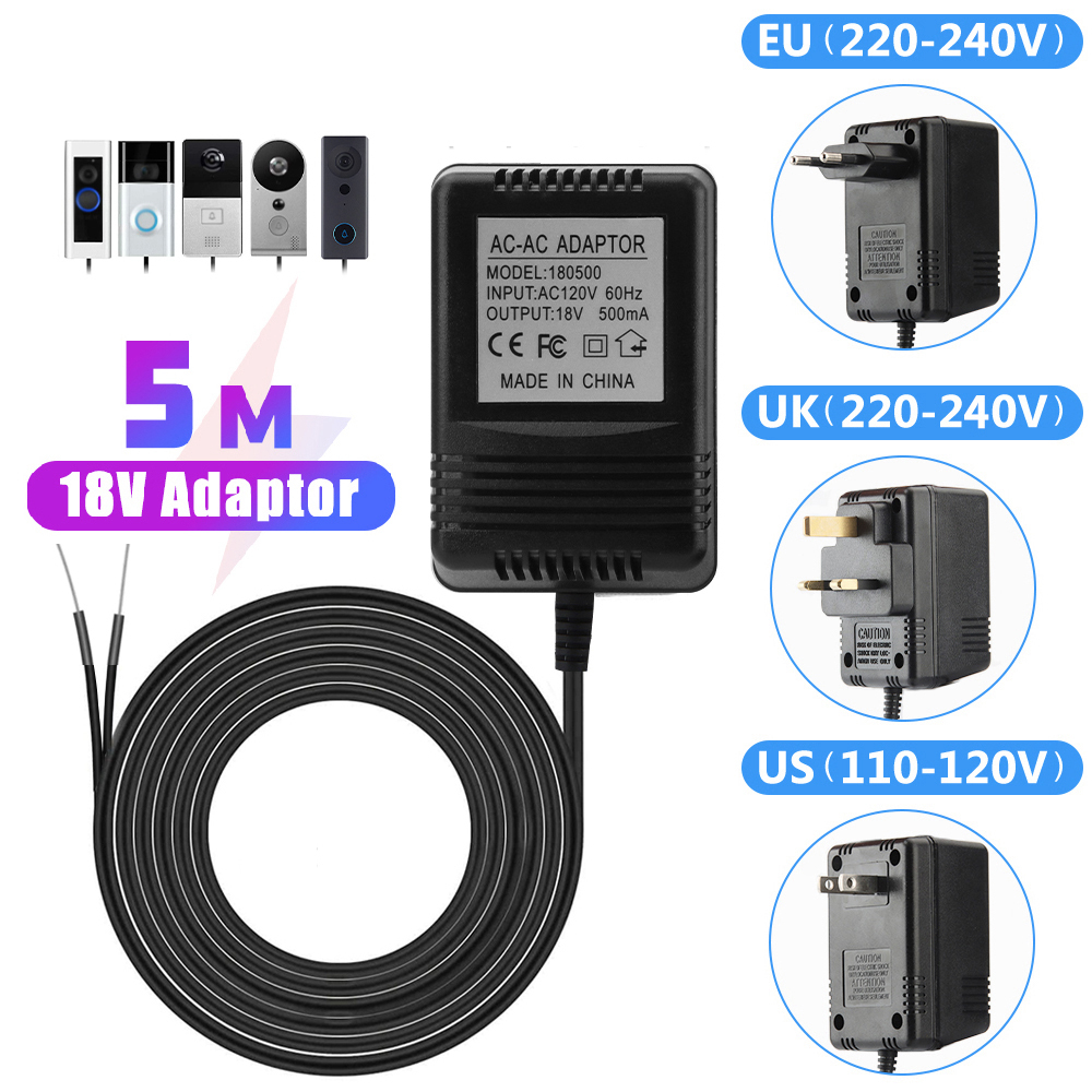 ABD İngiltere AB Fişi 18V AC'd - Outdoor Power Adapter Ring incelemesi ve fiyatı