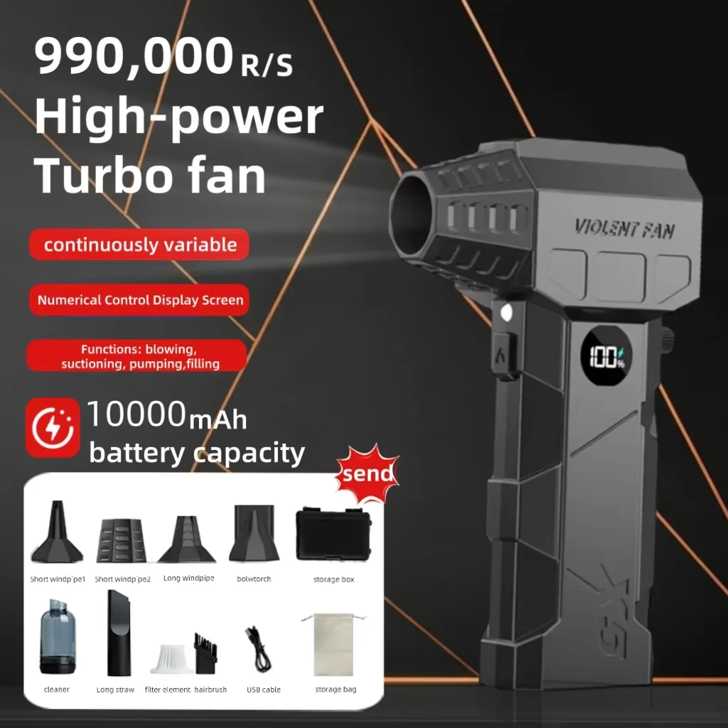 X5 turboşarjlı fan 99.000 rpm  - Outdoor Power Fan incelemesi ve fiyatı