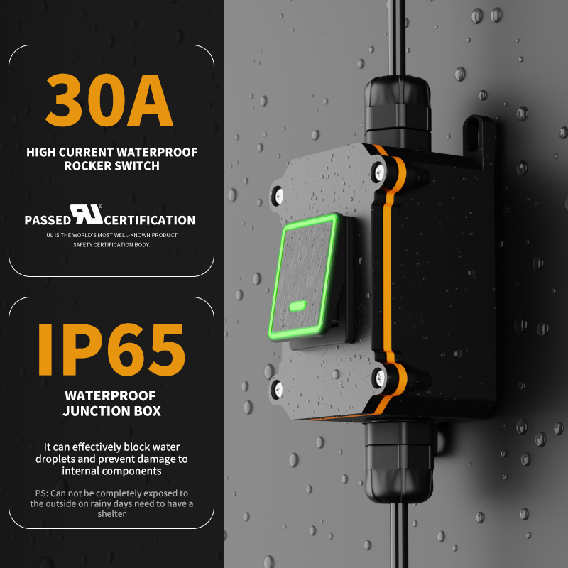 IP65 Mühür Su Geçirmez Bağlant - Outdoor Power Bar incelemesi ve fiyatı