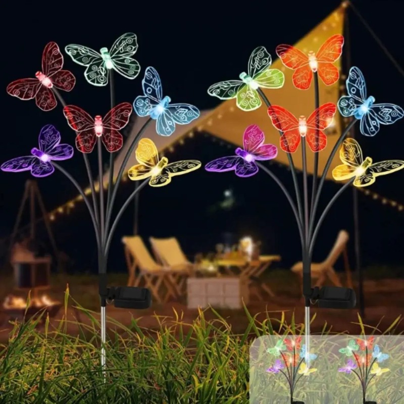 Güneş Enerjili Kelebek Lambala - Outdoor Power For Lights incelemesi ve fiyatı
