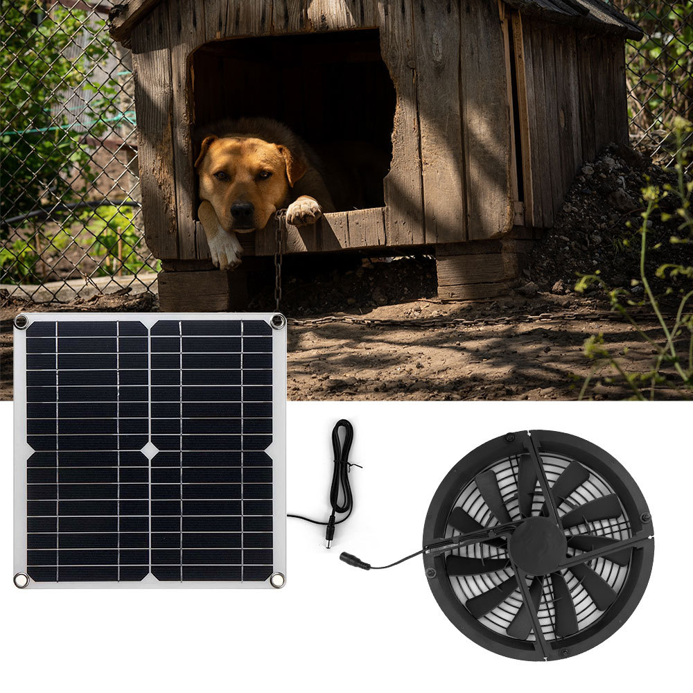 15W Güneş Enerjili Egzoz Fanı  - Outdoor Power Vent incelemesi ve fiyatı
