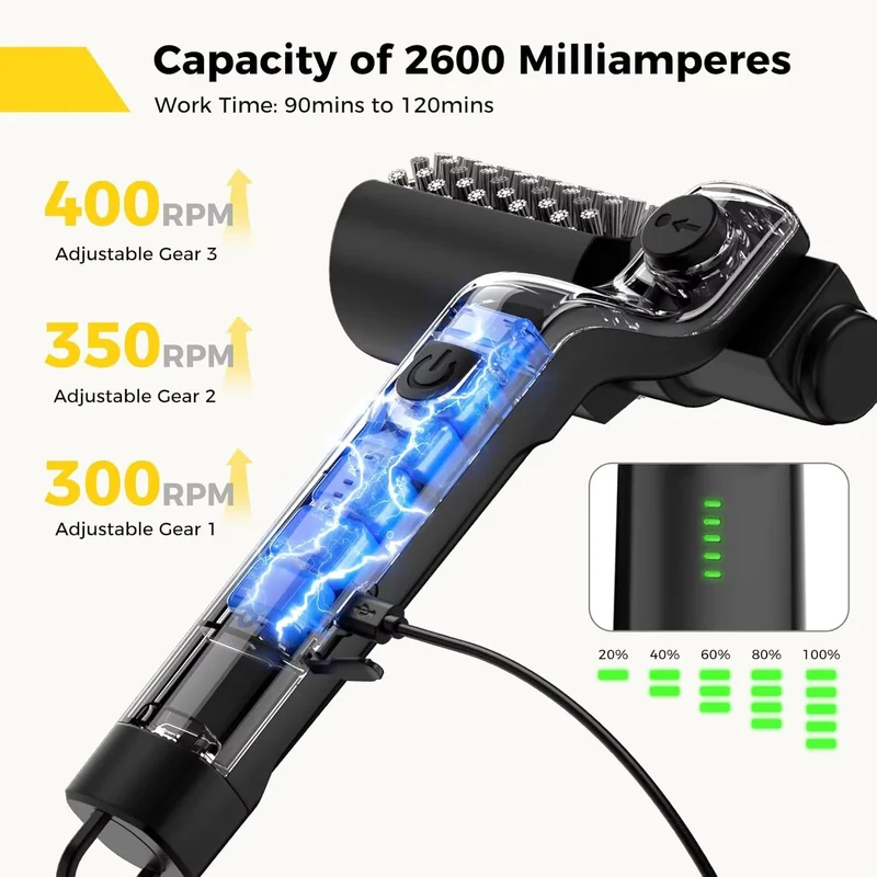 Kablosuz Şarj Edilebilir Elekt - Outdoor Power Brush incelemesi ve fiyatı
