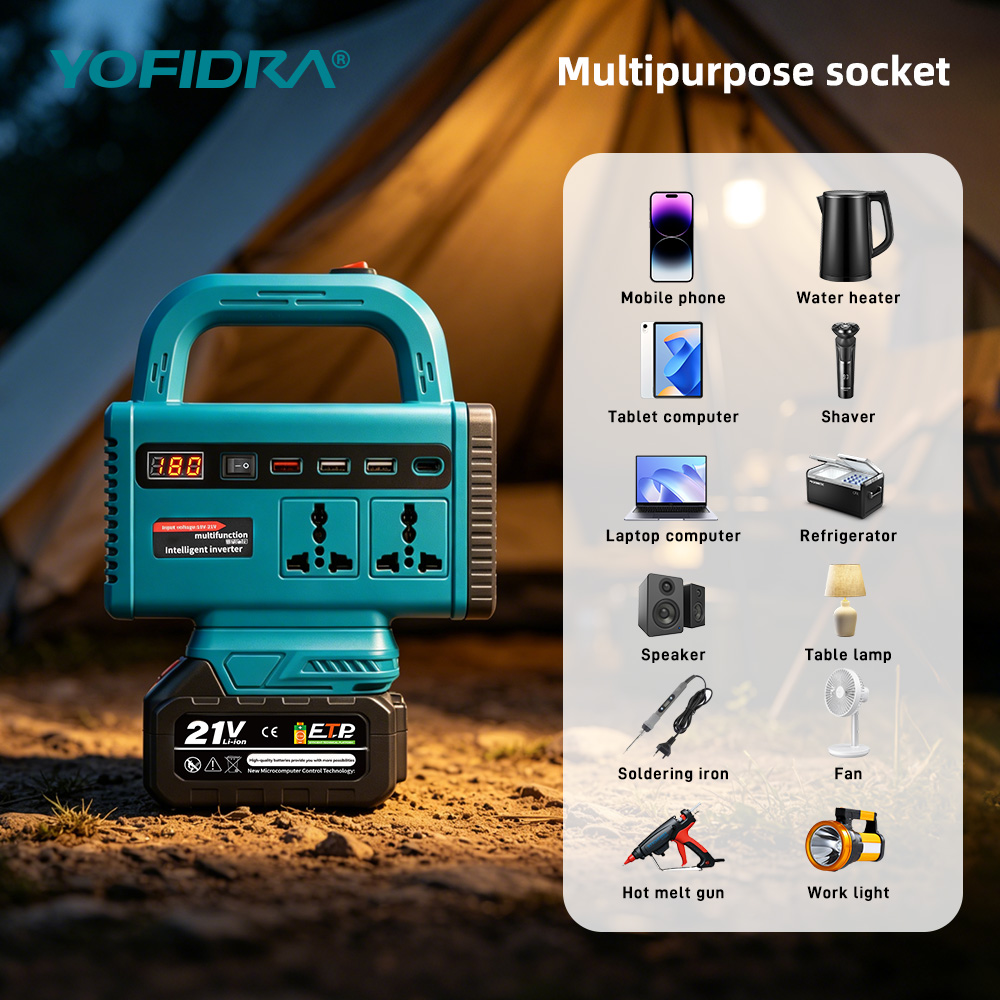 YOFIDRA 220V Taşınabilir Güç İ - Outdoor Powerwall incelemesi ve fiyatı