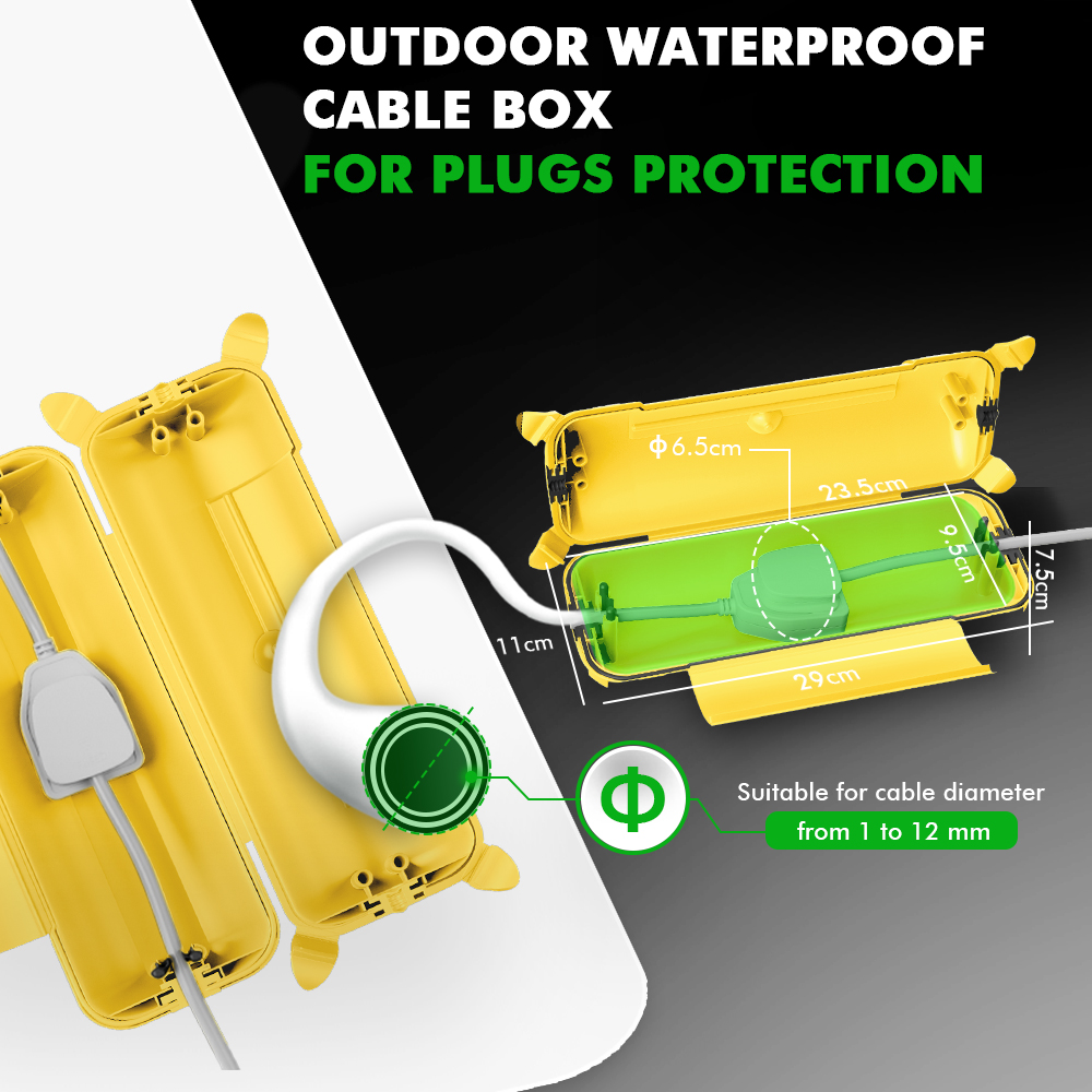 Dış Mekan Uzatma Kablosu Kapağ - Outdoor Power Adapter Ring incelemesi ve fiyatı