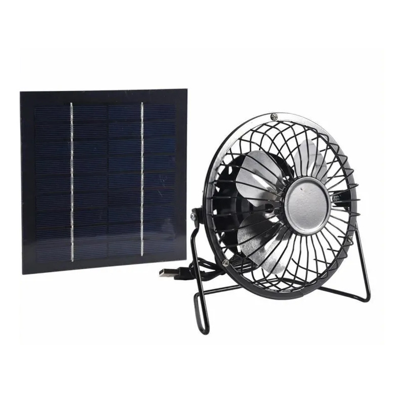 Taşınabilir 4 inç DC Fan Güneş - Outdoor Power Vent incelemesi ve fiyatı