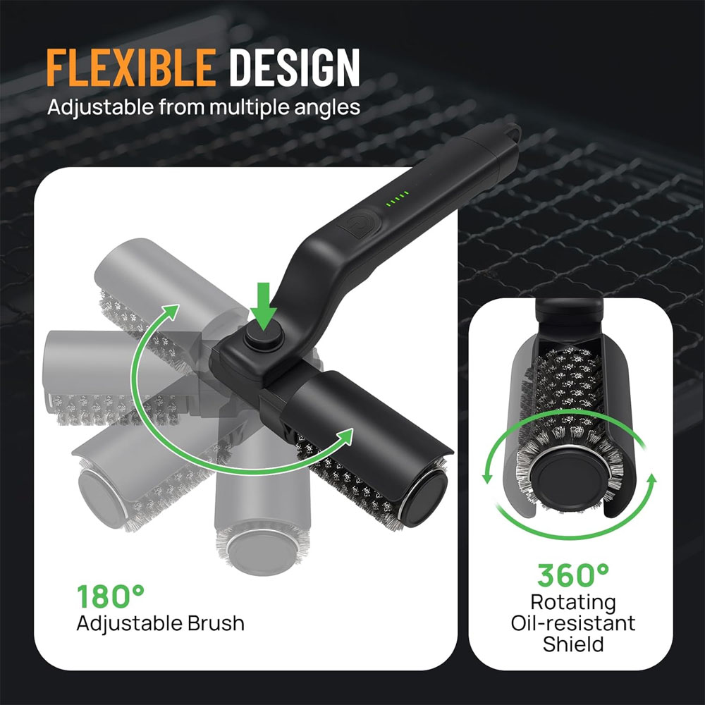 Elektrikli Izgara Fırçası Şarj - Outdoor Power Brush incelemesi ve fiyatı