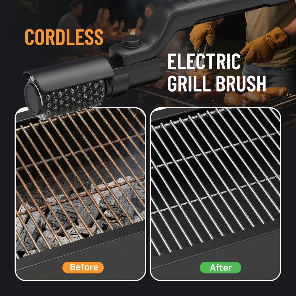 Elektrikli Izgara Fırçası Şarj - Outdoor Power Brush incelemesi ve fiyatı
