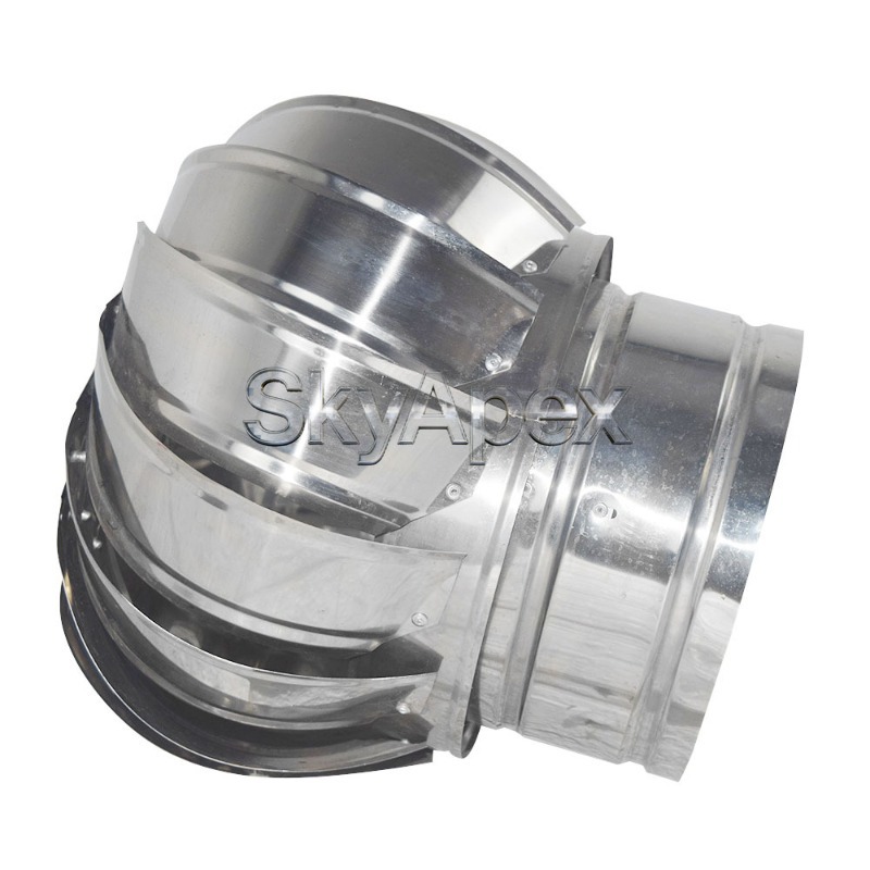304 Paslanmaz Çelik Güçsüz Çat - Outdoor Power Vent incelemesi ve fiyatı